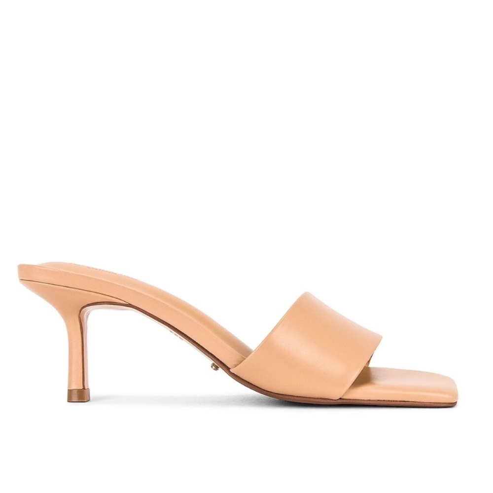 Tony Bianco Aaliyah Mule in Biscuit Capretto